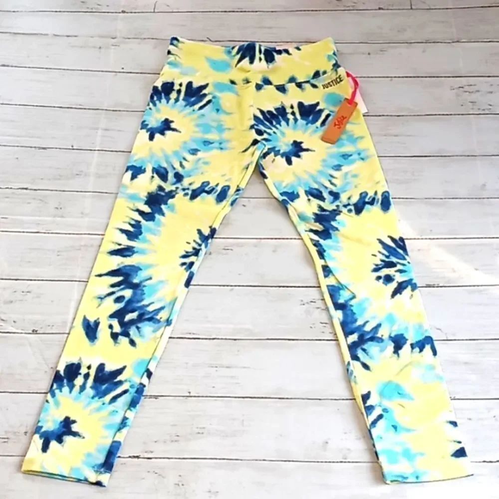 Justice Girls Tie Dye Leggings